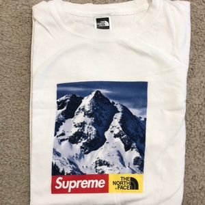 Supreme x the northface box logo shirt (RESERVED)